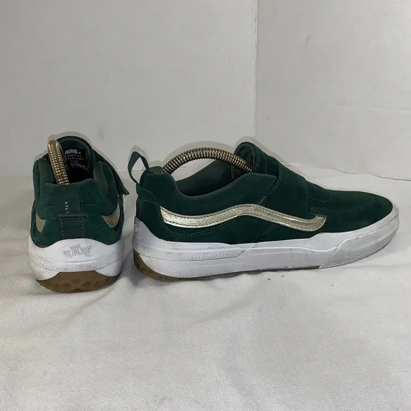 Shake Junt x Vans Men's Kyle Walker 2 ‘Forest Gum’ Green/Silver Sneakers